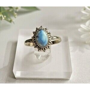 Sterling Silver Turquoise Ring 925 Golden Hills  Size 9 NEW